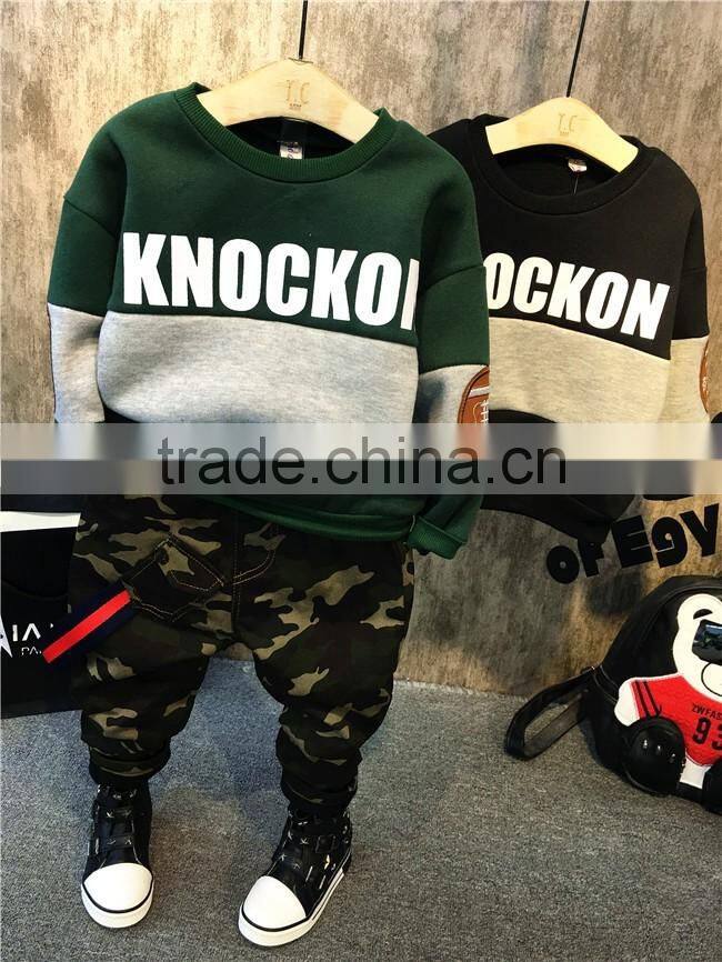 Korean kids wear tshirt design winter cotton fashion tops children apparel clothing