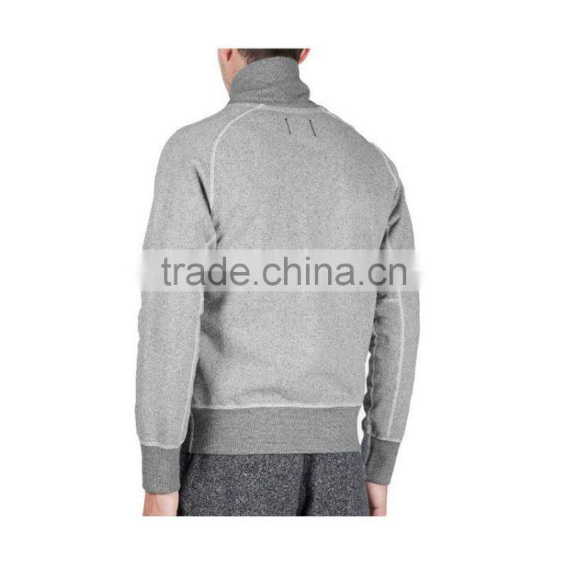 2015 Fashion cheap extraordinary plain custom grey design varsity jacket mens