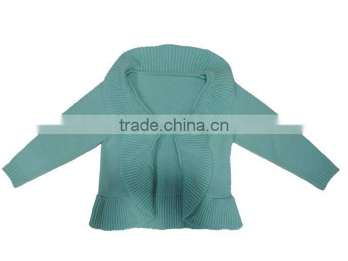 lady's summer fashion sweater with trim