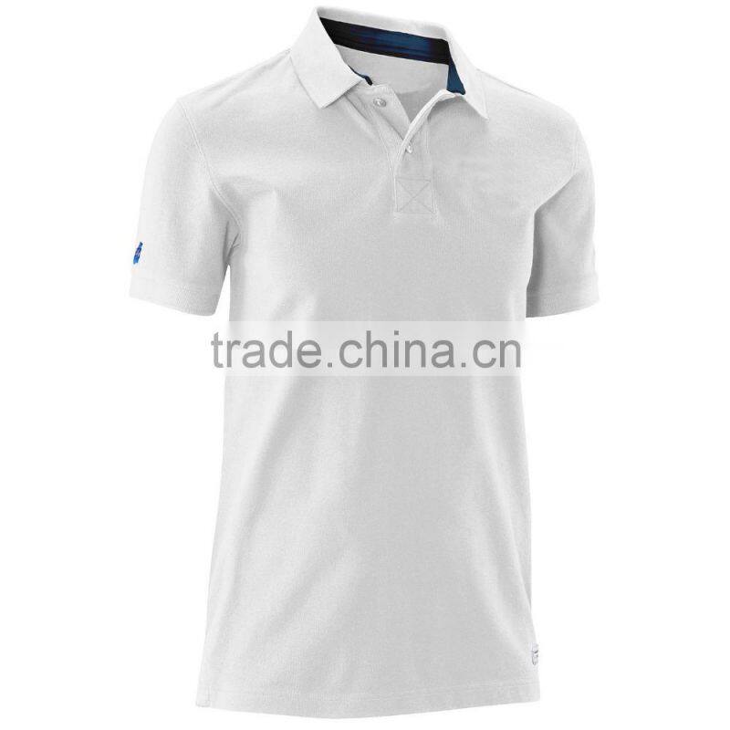 summer comfortable polo neck t-shirt man with custom logo