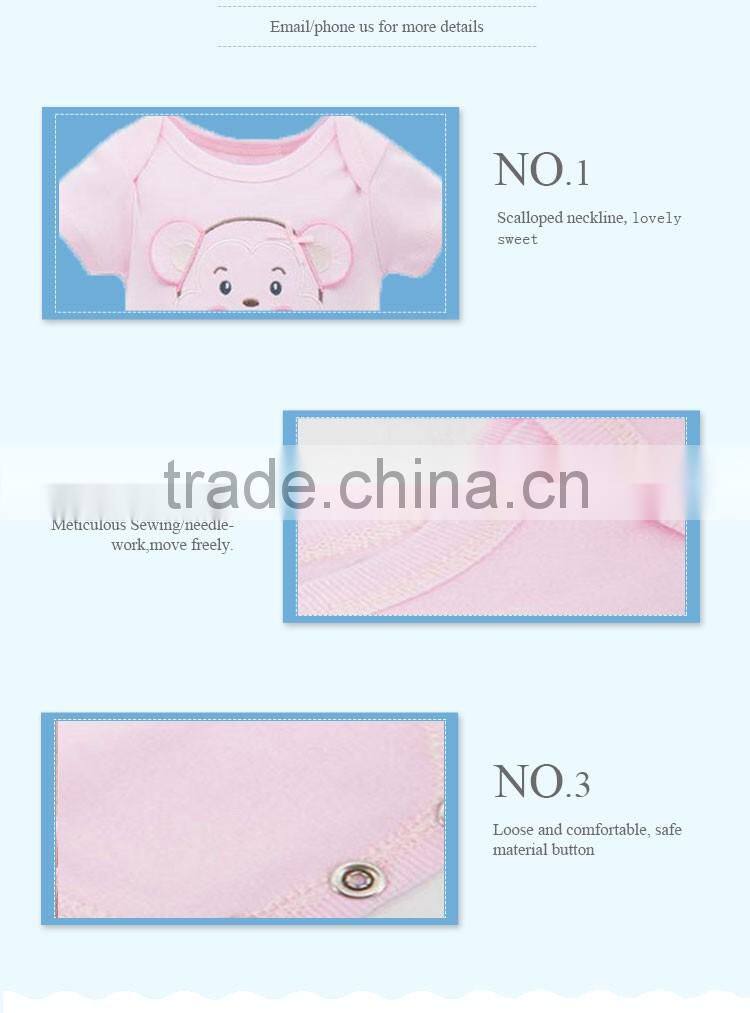 Factory Price Summer Baby Romper Baby Bodysuit Baby Sleepsuit