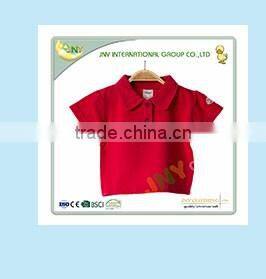 100% cotton round collar pink printed kids t shirt