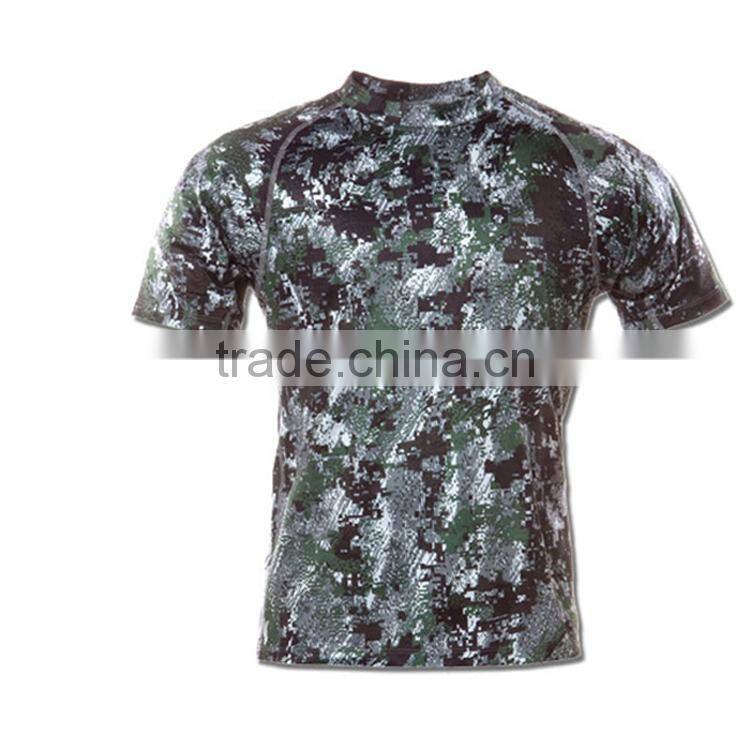 Hot sale military camouflage t shirt,Cheap wholesale camo t shirts men