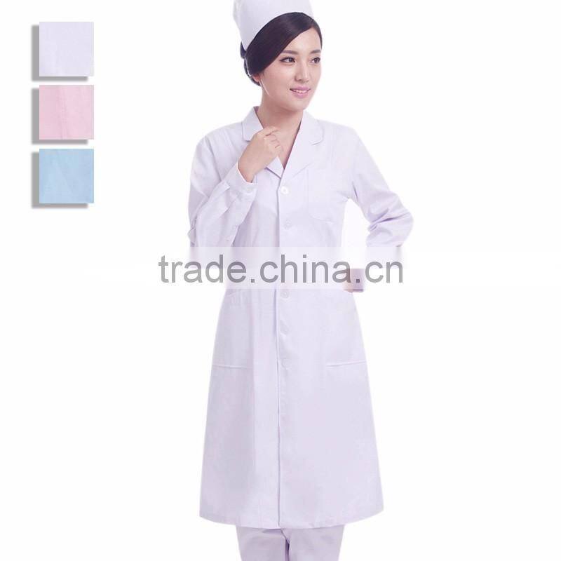 Juqian 2016 custom design white nurse hospital uniform designs