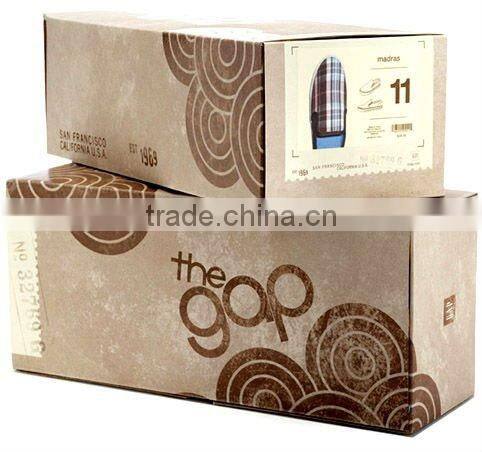 beautiful design of rectangular shoes box