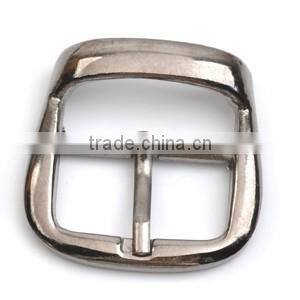 Inner width 22mm metal belt buckle pin buckle simple style silver/bronze/black/gold BK-049