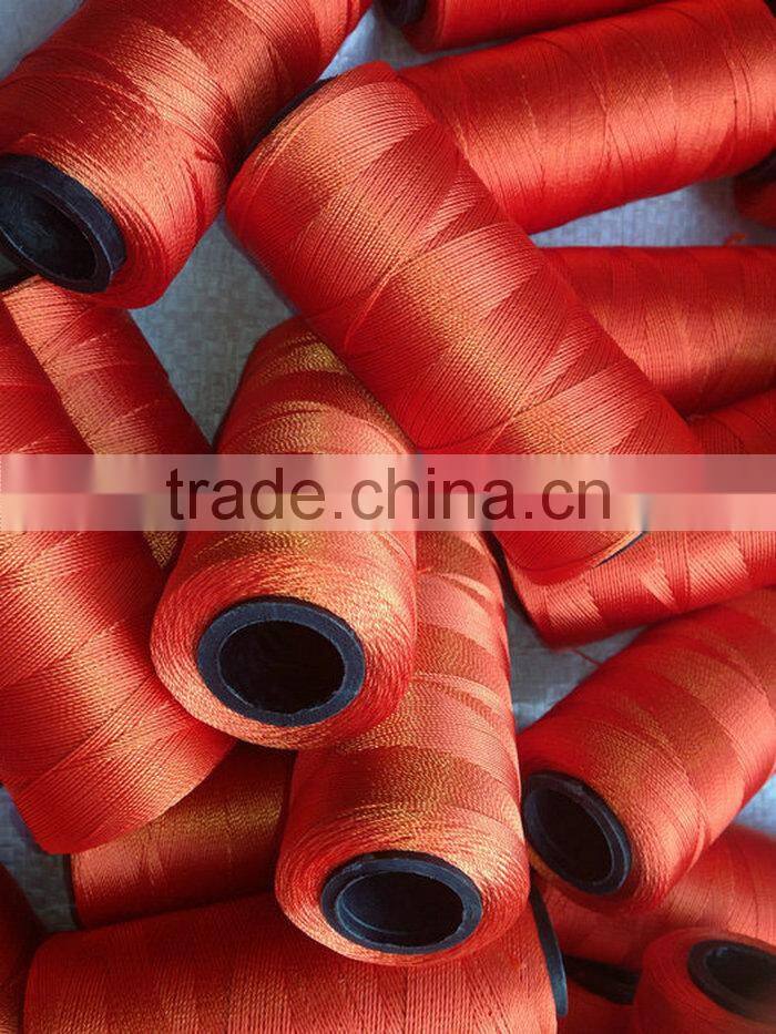 Custom High Color Fastness Good Elasticity Sewing Thread Polyester
