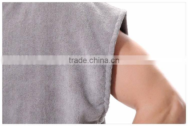 Microfiber hooded towel surf hooded poncho towel