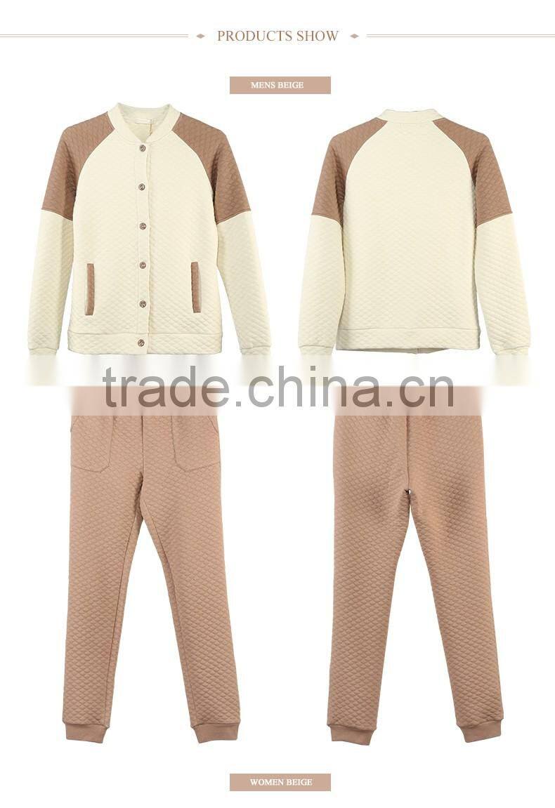 Factory outlets price Qianxiu winter warm ladies cotton pyjamas