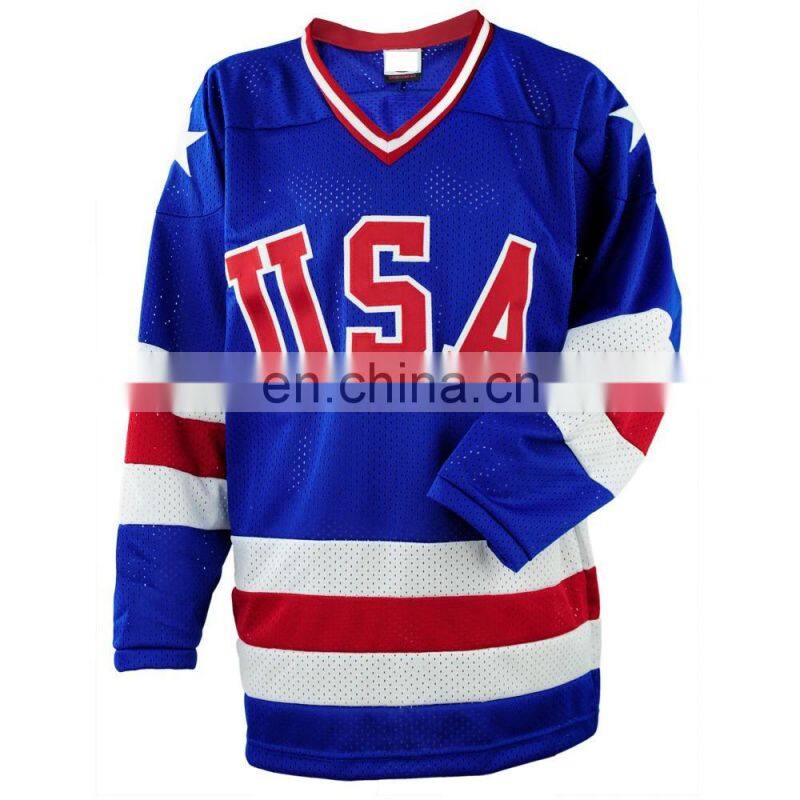 custom made printing hockey uniforms wholesale blank Ice hockey jersey sublimation team hockey wear
