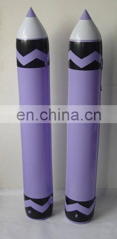 PVC inflatable lifelike pen model for advertising