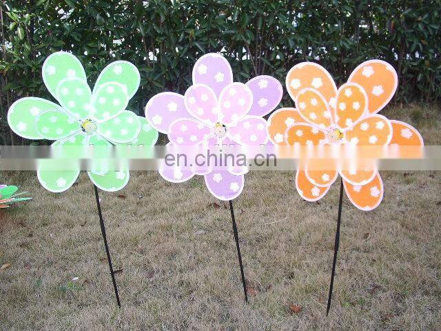 High quality best price toy windmills decorative windmill flower wind spinners