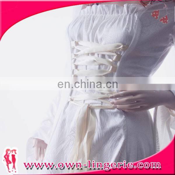 2017 New sexy Adult bride costume White dress costume