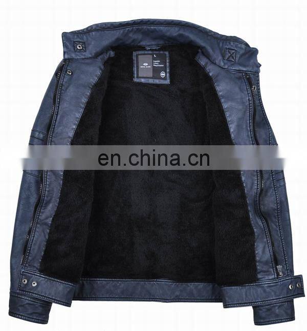 2015 new model designer biker leather jacket