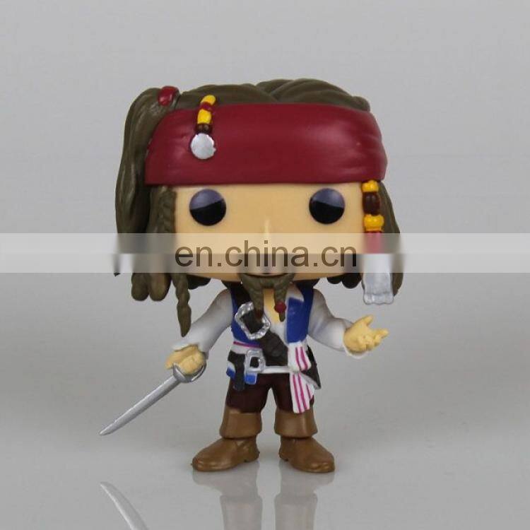 Figure Pirates of the Caribbe Jack Sparrow price for 6 pcs a set man figure