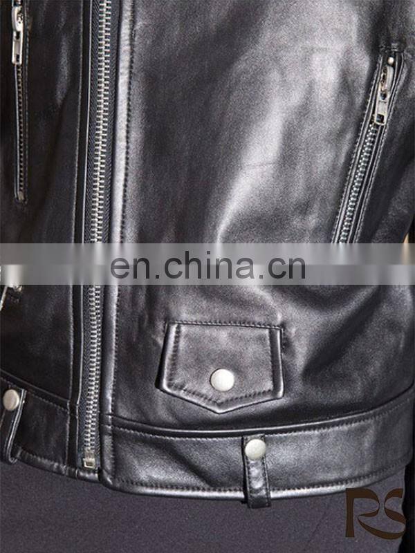 PU Leather Moto Women Jacket