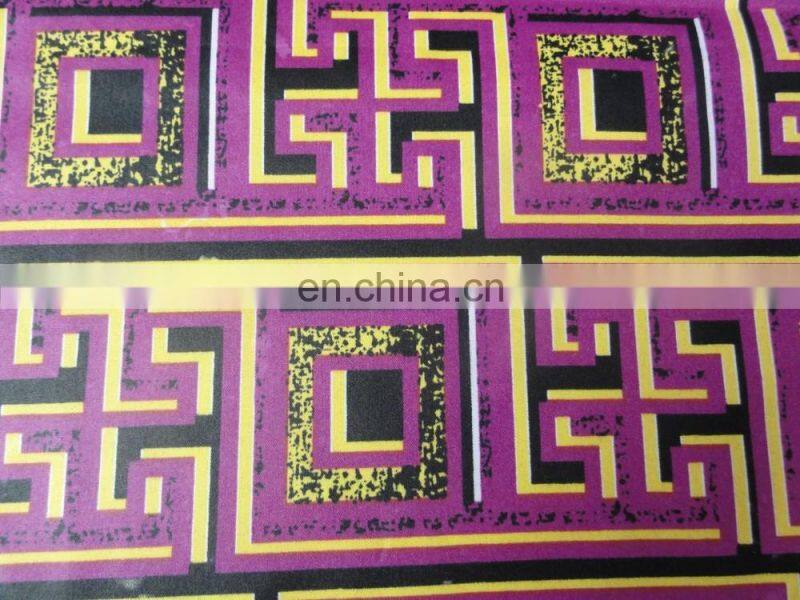 Promotion African Cheap Polyester Wax Material Nigerian Printed Fabric Brocade Wholesales and Retail Quality