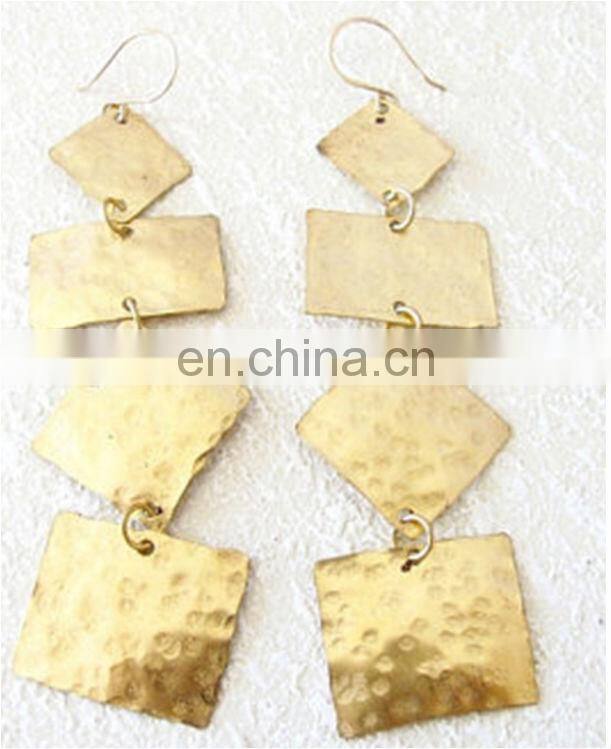 Brass earring,Alloy earring,Round brass earring