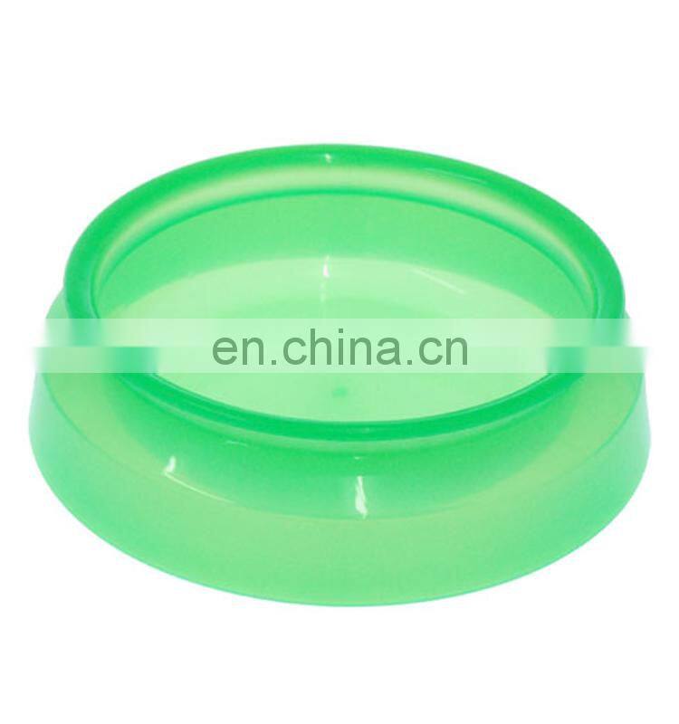 big size deeper pet bowl(environmental plastic, inclusion-free, translucence) plastic pigeon feeder