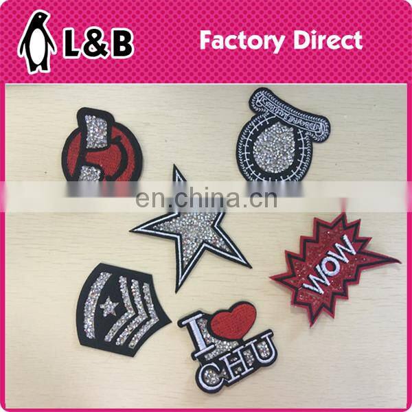 New design latest fashion hot fix rhinestone patch