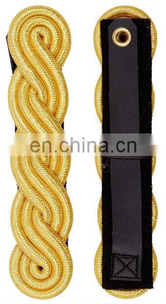officer shoulder board, shoulder rank, corded shoulder board, shoulder cords