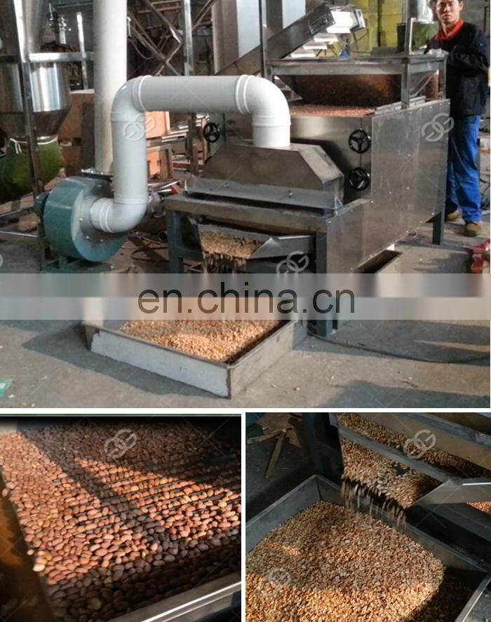 Electric Peanut Half Breaking Peeling Cocoa Beans Separation Machine