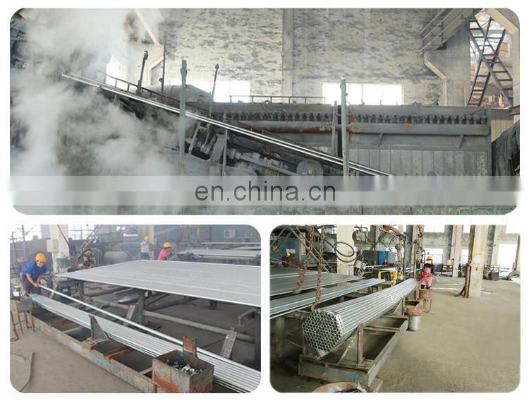 Q235B AS1163 BS1387 Greenhouses Hot Dip Galvanized Square Steel Pipe