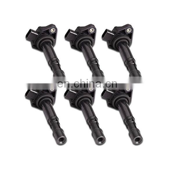 6pcs Pack Ignition Coils For Honda Odyssey Pilot Ridgeline V6 3.5L 30520PYJA01 30520RDJA01 30520PDKA01