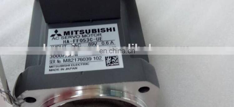MITSUBISHI 89V 50W servo motor HA-FF053C-UE