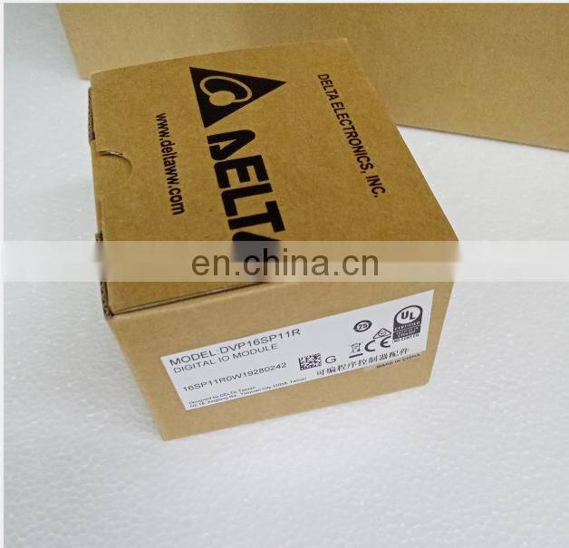 Delta PLC CNC Controller DVP-16SP11R Programming Logic Controller For 750W ECMA-C20807RS