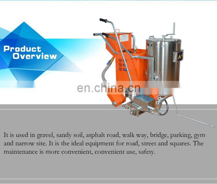 handpush road line paint marking machine