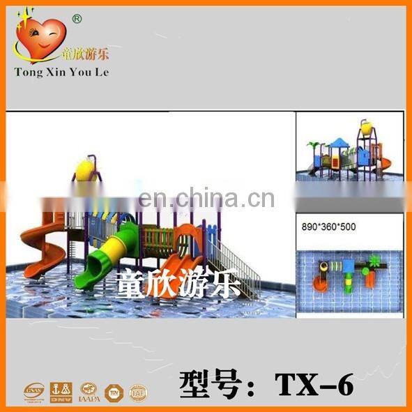 Customized mini water playground backyard water slide