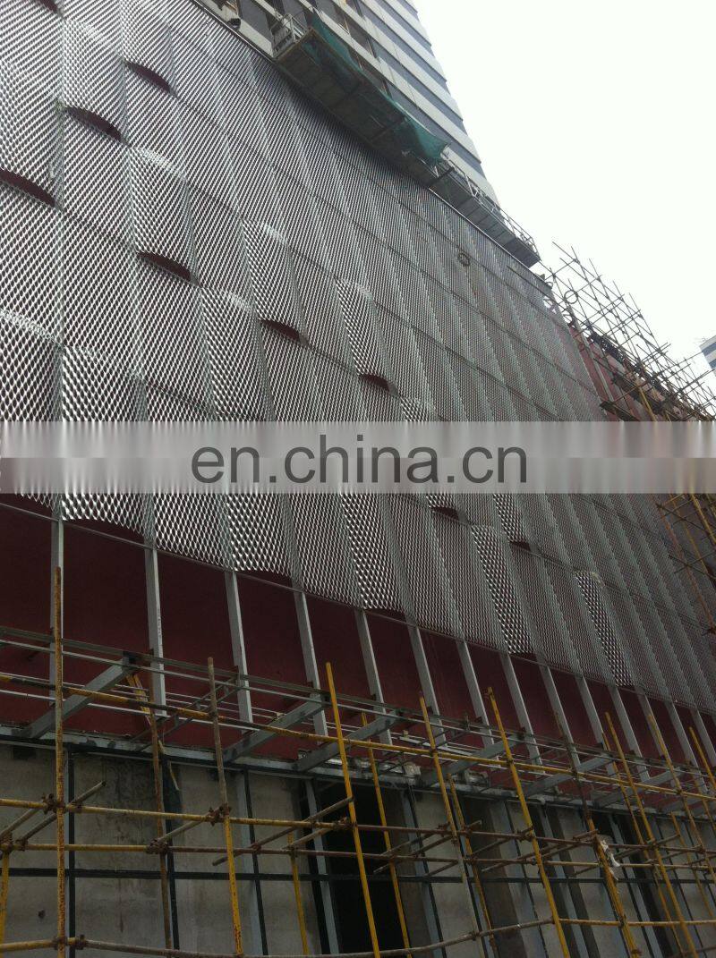 stainless steel expanded sheet metal mesh for decorative ceiling
