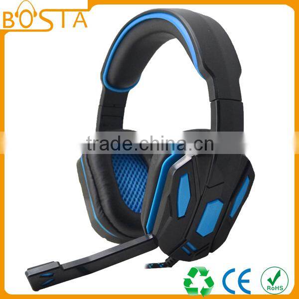 Stereo stylish fashion fancy cool colorful cheap gaming headphones for pc