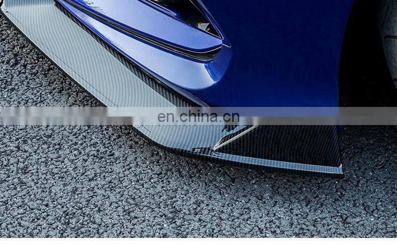 For Accord Front bumper front lip Tail Trunk Spoiler Wing Lip rear diffuser 3PCS