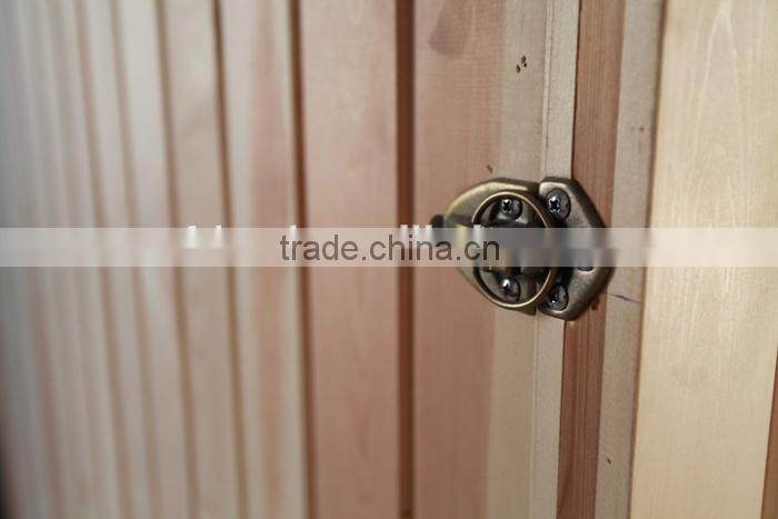 Traditional Sauna room with Sauna stove with digital controller