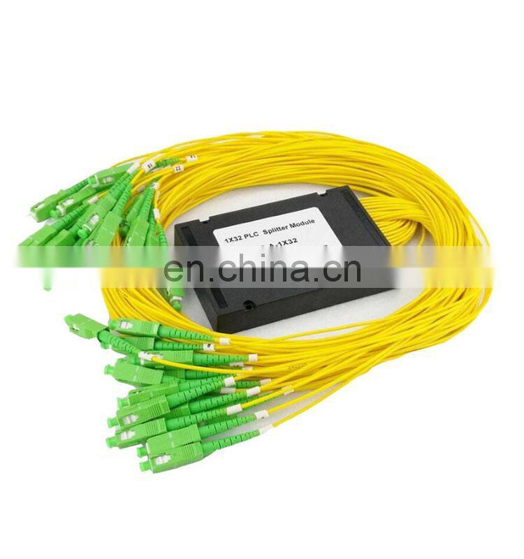 optical fiber plc LGX 1x8 1x32 1x64 abs box price gpon splitter