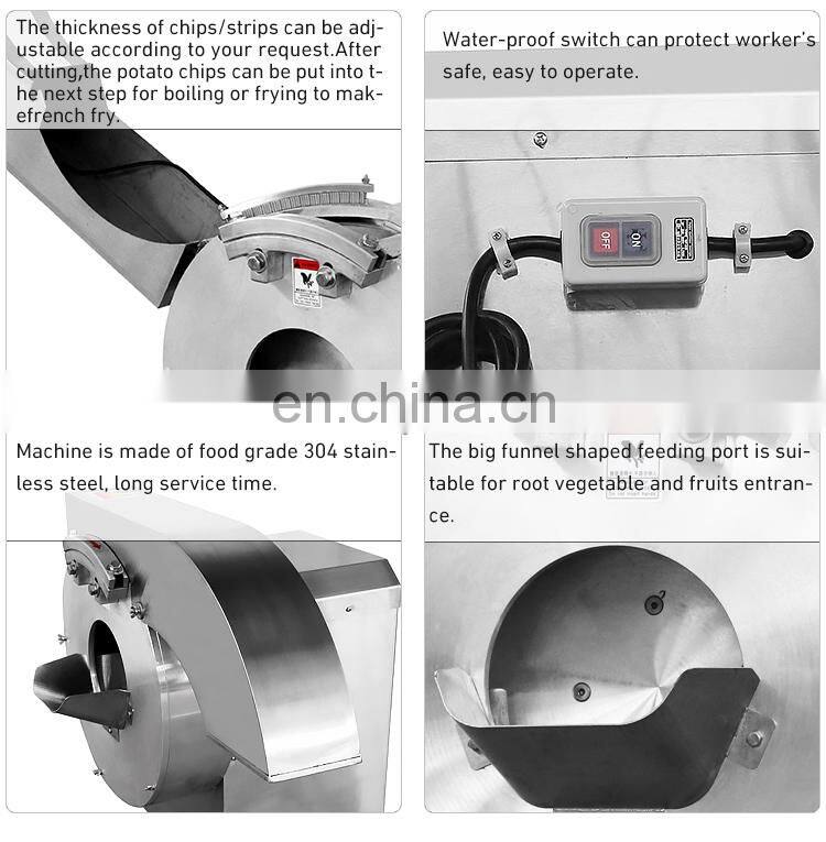 New design Potato Chips Cutter electric Commercial fries cutting machine price