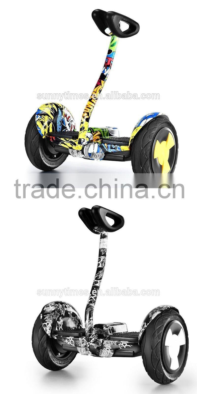 New Model 10 inch Two Wheels Mobility Scooter Mini Self Balancing Electric Chariot