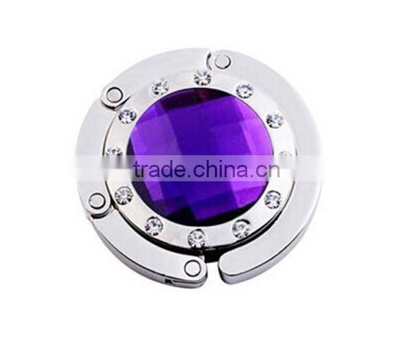 Factory direct sale top quality rhinestone baghanger for wholesale