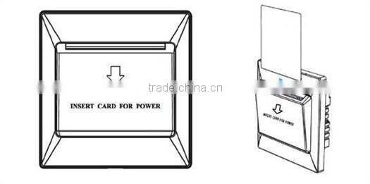 Hotel card key electricity switch power energy saving button energy saver card switch