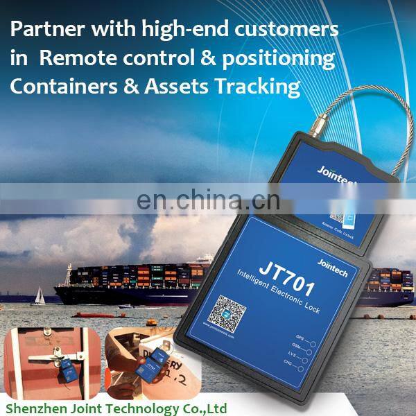 Waterproof gps tracker lock JT701 with tracking function for mobile assets tracking