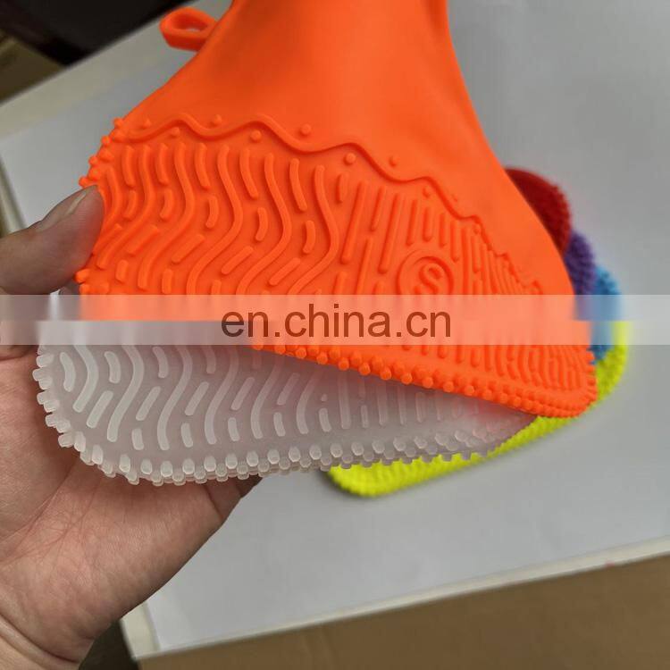 Amazon Top Sell Best Quality Unisex Reusable Shoes Protectors Waterproof Anti Slip Water Resistant Rain Silicone Shoes Covers