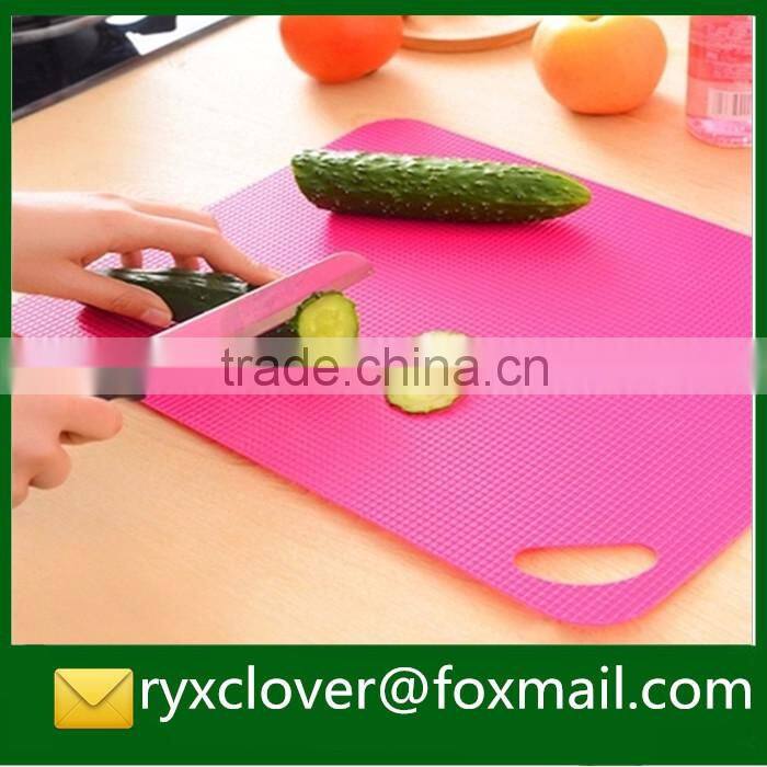High quality customized kitchen pp plastic cutting board