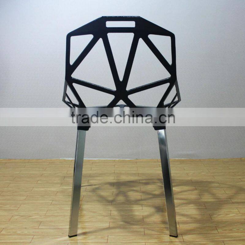 Replica Italian Graceful Design Multi-Use/Guest Chairs stacking Aluminum Konstantin Grcic Chair one ,chair one dining chair