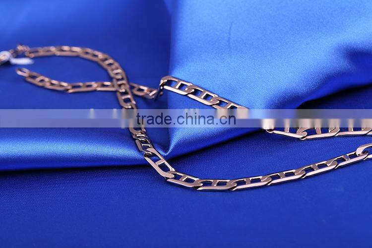 Chains Necklaces Type simple link chain jewelry chain decorative chain coffee gold plated necklace