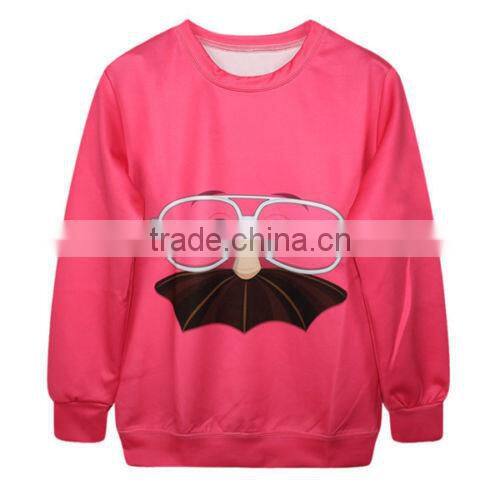 Cool design oversized plain black pullover hoodie for men