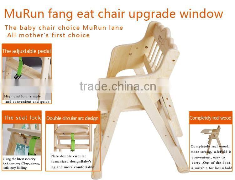 Wooden Children Table and Chair, Children Hairdressing Chair, Barber Chair for Children