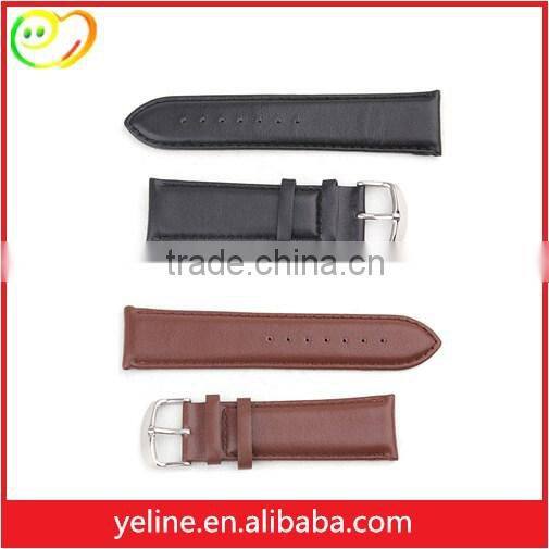 Boy's style custom cow leather wrist band for apple watch