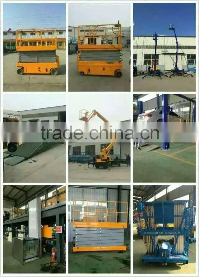 14m, hydraulic compact boom lift /telescopic boom lift /truck mounted boom lift
